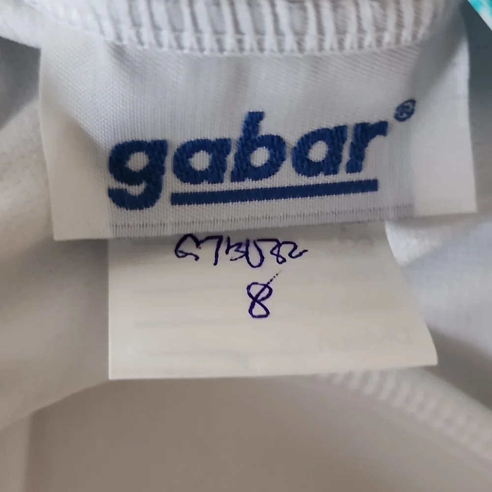 NWOT Gabar Multicolor Swimsuit Women's Size 8 Sample - Picture 3 of 3